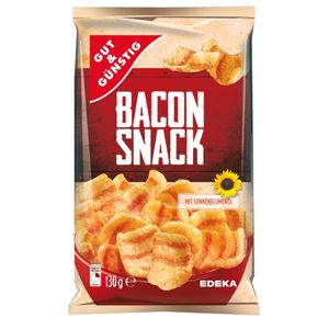 Chips Gut&Günstig Bacon Snacks