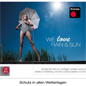 Produktbild für Regenschirm Knirps T.200 M Duomatic, dark navy UV, sturmfest