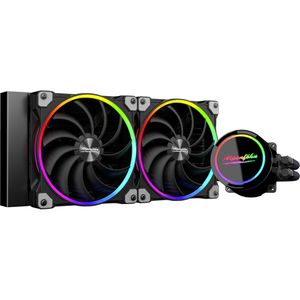 Produktbild für CPU-Kühler Alpenföhn Gletscherwasser 280, 84000000189, PWM