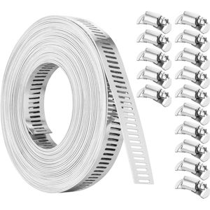 Schlauchschelle Poppstar 1011034, W2, Set, 6m