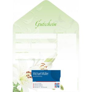 Produktbild für Gutscheinkarte notizblock24 Frühjahr, 19 x 9cm