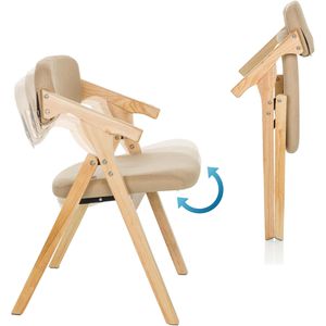 Produktbild für Klappstuhl hJh-OFFICE SCANDIO, 729443, beige