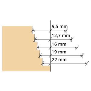 Produktbild für Anlaufkugellager Festool D9,5/12,7/16/19/22,491406