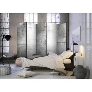 Produktbild für Paravent Artgeist Concretum murum II, innen 5-tlg.
