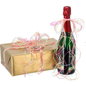 Produktbild für Geschenkband Präsent Raffia Multicolour mehrfarbig