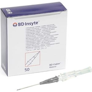 Produktbild für Kanülen BD Insyte Venenverweilkatheter, 50 Stück