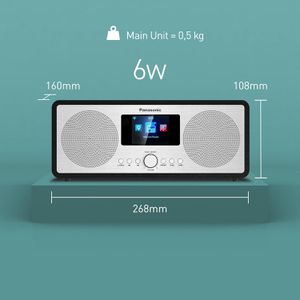Produktbild für Radio Panasonic RF-D40 DAB+