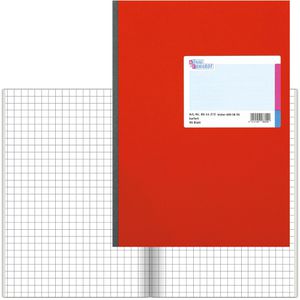Notizbuch König&Ebhardt Kladde, rot, A6