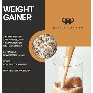 Produktbild für Proteinpulver Mammut Weight Gainer, 4,5 kg