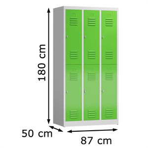 Produktbild für Spind ClassiX X-520235, grün