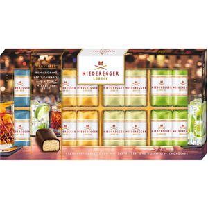 Marzipan Niederegger Klassiker Variationen, Pralines, 16 Stück