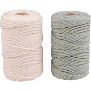 Makramee-Garn Rayher 44000502, Set mit 2 Stück