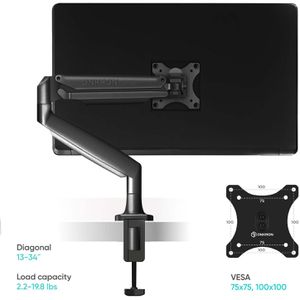 Produktbild für Monitorhalterung Onkron G100-B