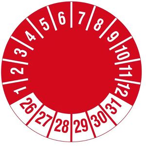 Produktbild für Prüfplaketten Böttcher-AG individuell