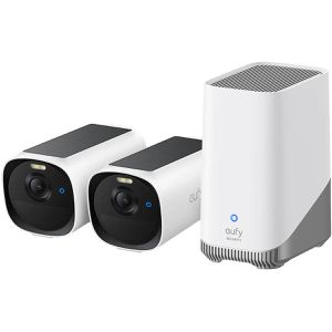Produktbild für Überwachungskamera Eufy eufyCam E40 Starterset 2+1, Set, außen