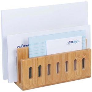 Briefständer Relaxdays Bambus