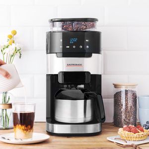 Produktbild für Kaffeemaschine Gastroback Grind &amp; Brew Pro, mit Thermoskanne