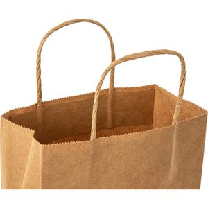 Produktbild für Papiertüten Folia 21810, braun