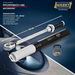 Produktbild für Drehmomentschlüssel Hazet 5122-3CT-PD, Racing Tool Line