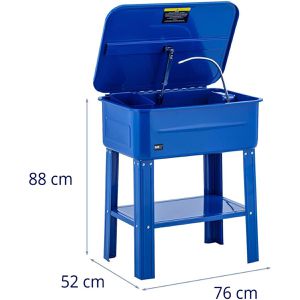 Produktbild für Teilewaschgerät MSW WPW-75, für Lösemittel