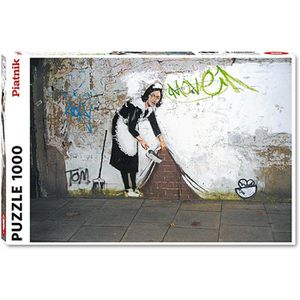Produktbild für Puzzle Piatnik 5542, Banksy - Zimmermädchen