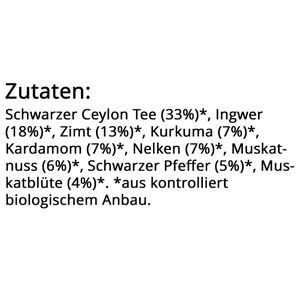 Produktbild für Tee EnglishTeaShop Chai Black Tea, BIO