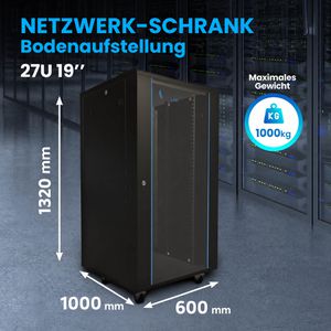 Produktbild für Netzwerkschrank Extralink Standard, EX.11359, 19 Zoll