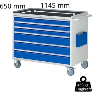 Produktbild für Werkstattwagen Rau Serie 7000, Tragkraft 450 kg