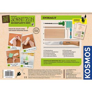 Produktbild für Bastelset Kosmos 604608 Schnitzen Komplett-Set