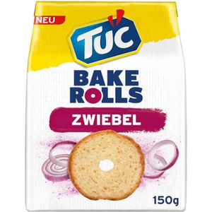 TUC Brotchips Bake Rolls, Zwiebel, 150g