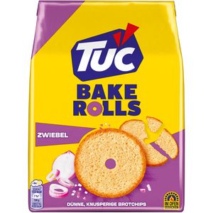 Brotchips TUC Bake Rolls Zwiebel, Weizen