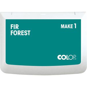 Produktbild für Stempelkissen Colop Make 1, für Büro und Kreativprojekte, grün