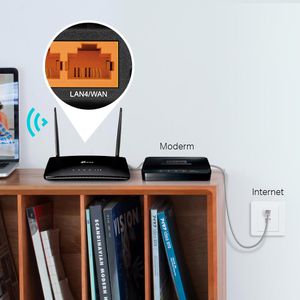 Produktbild für WLAN-Router TP-Link TL-MR6400, 4G LTE