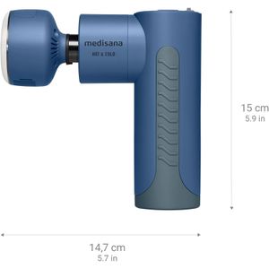 Produktbild für Massagepistole Medisana MG 600 Hot &amp; Cold, mit Transportkoffer