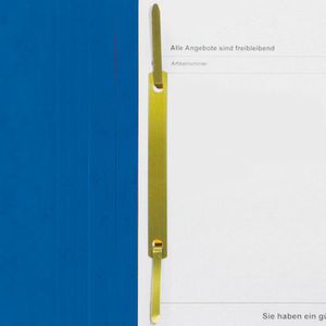 Produktbild für Schnellhefter Herlitz 10902880 easy orga, A4, blau