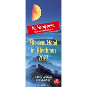 Produktbild für Mondkalender Korsch 222127, Mond-Planer, Jahr 2027