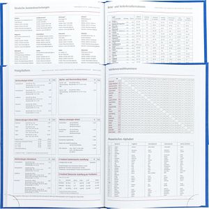Produktbild für Buchkalender Herlitz 300014218, Sidney blau, 2026