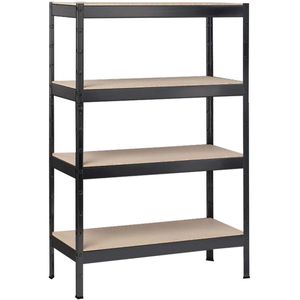 Produktbild für Schwerlastregal Schulte-Regalwelt 4 Holzböden