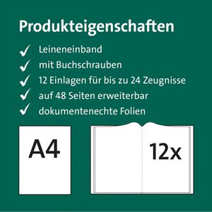 Produktbild für Zeugnismappe Roth Spectrum 89311, A4