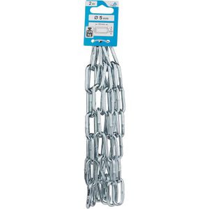 Produktbild für Gliederkette Dörner+Helmer C50 4824502, aus verzinktem Stahl