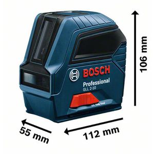 Produktbild für Kreuzlinienlaser Bosch 0601063L00, GLL 2-10
