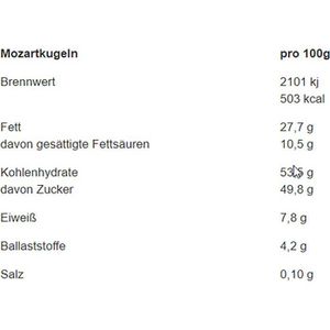 Produktbild für Pralinen Lambertz Mozartkugeln, 10 Stück