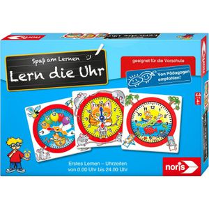 Produktbild für Lernspiel Noris 606076152, Lern die Uhr