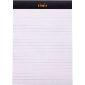 Produktbild für Notizblock Rhodia 166009C, schwarz, A5