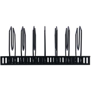 Produktbild für Topfdeckelhalter Gräwe 548.A.C1 schwarz, aus Edelstahl