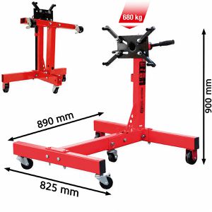 Produktbild für Motorständer KS-Tools 160.1285 klappbar, mit 4 Aufnahmepunkten