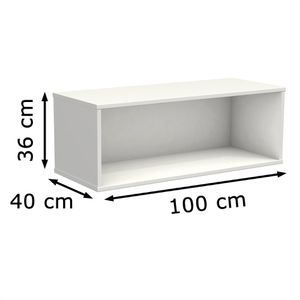 Produktbild für Aufsatzschrank Kerkmann Remo, weiß