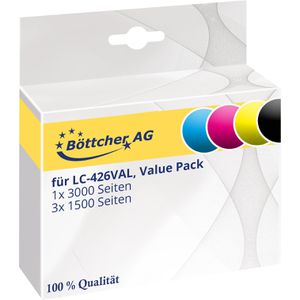 Produktbild für Tinte Böttcher-AG für Brother LC-426VAL