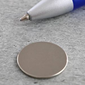 Produktbild für Magnete Böttcher-AG N35, silber, Neodym Magnet