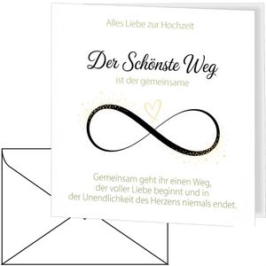 Produktbild für Hochzeitskarte Böttcher-AG 30367, Der Schönste Weg